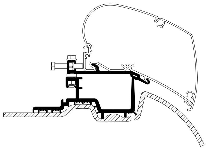 308073 - THULE AWNING ADAPTER