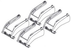 E8810151 - YAKIMA REPLACEMENT PAD LOWRIDER MAIN (Zone 17D)