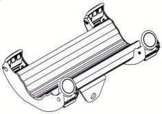 E8820153 - YAKIMA SIDEWINDER CRADLE (Zone 17E)