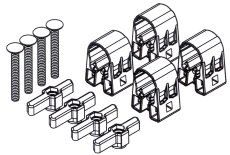 E8840018 - YAKIMA MOUNT HARDWARE - MAKO/STACKER (Zone 16)