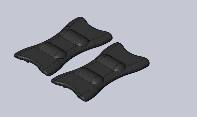E8860030 - YAKIMA BOW TIE PAD PAIR