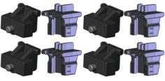 E8880201 - YAKIMA RAILGRAB PIN ADAPTER KIT (Zone 17D)