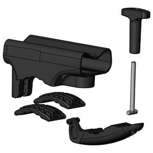 E8880208 - YAKIMA  REAR CLAMP ASSEMBLY FORKLIFT/FRONTLOADER (Zone 23)
