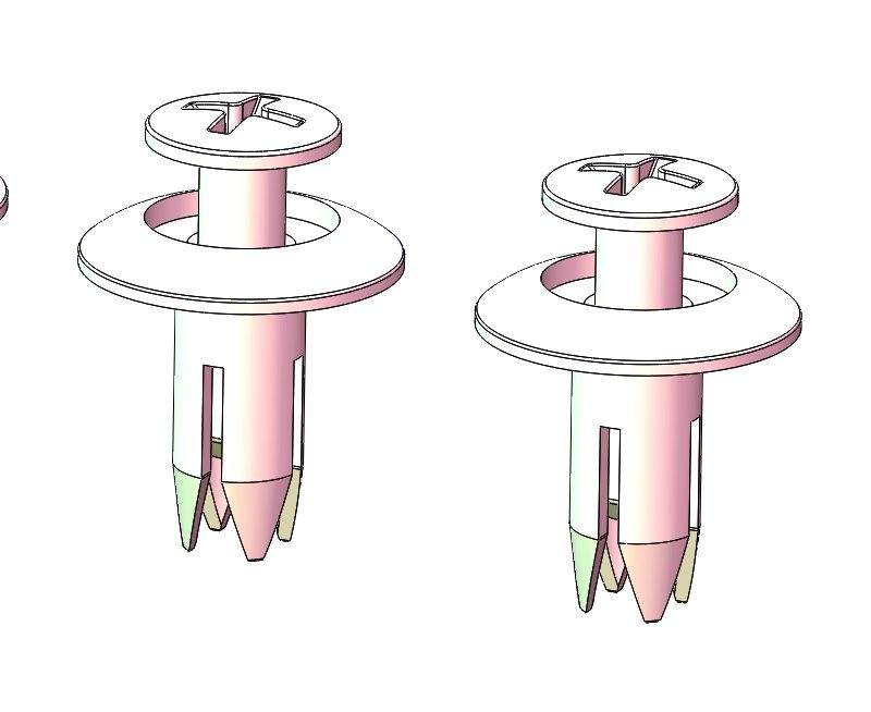 E8880588 - YAKIMA WINDSHIELD RETAINER SCREWS (17D)