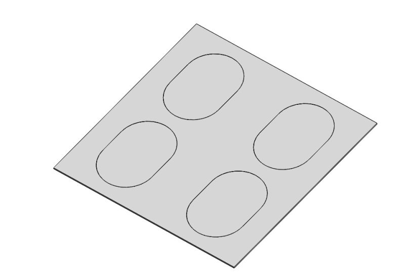 E8880590 - YAKIMA WINDSHIELD CLEAR PADS
