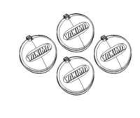 E8890098 - YAKIMA EZRIDER CAP SET (Zone 17C)