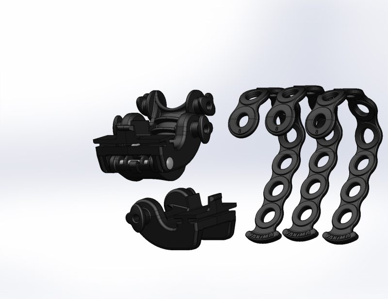 E8890179 - YAKIMA CRADDLE SET FLIPSIDE/SWINGDADDY (Zone 17A)