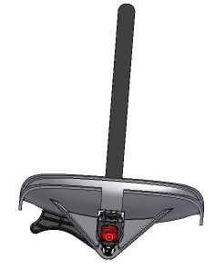 E8890199 - YAKIMA HOLDUP WHEEL CUP W/RED BUCKLE