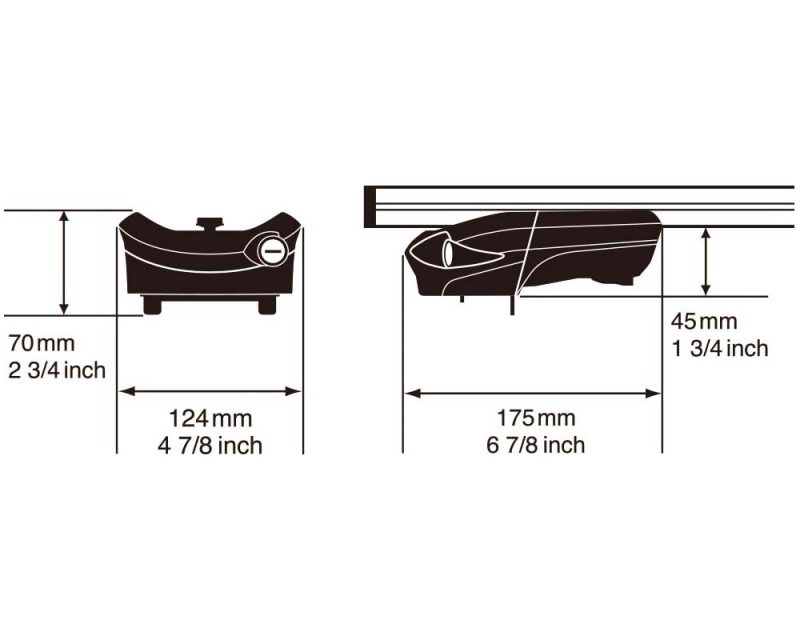 IN-XS450	- INNO FLUSH RAIL STAYS - Image 3