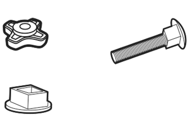 ISP286 - FAIRING PLASTIC KNOB&BOLT