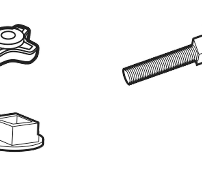 ISP286 - FAIRING PLASTIC KNOB&BOLT