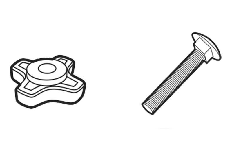 IN-ISP287 - LARGE CARIAGE BOLT X2
