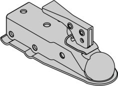 E8123 - Yakima Trailer Coupler 2"