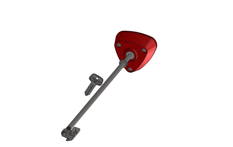 E8880717 - YAKIMA DR. TRAY SPEEDKNOB ASSEMBLY