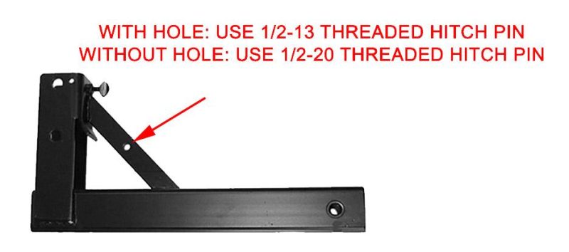 HPN-13 - THREADED HITCH PIN: 1/2-13 - Image 2