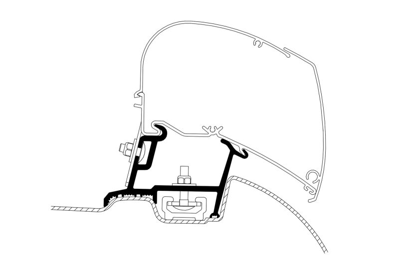301668 - THULE ADAPTER ROOF MOUNT AWNING