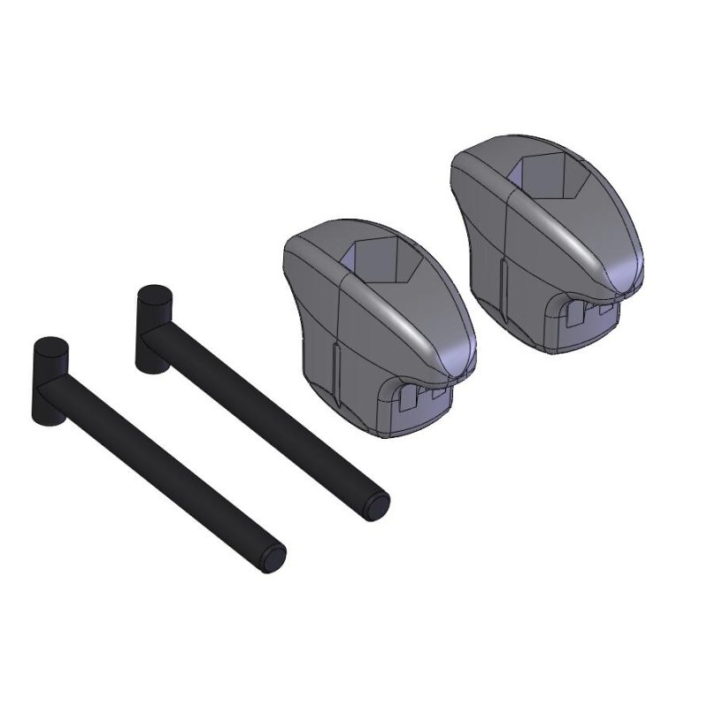 E8860054 - YAKIMA SHOWBOAT T BOLT/KNOB SET