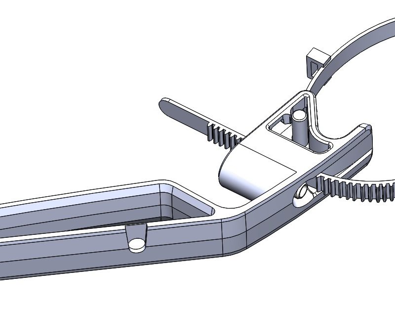 E8880591 - YAKIMA WINDSHIELD OUTER BRACKET