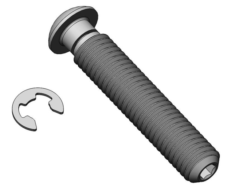 E8880623 - YAKIMA BASELINE DRIVEBOLT WITH CLIP