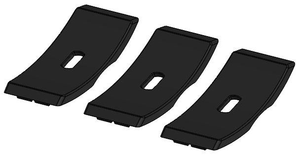 E8880696 - YAKIMA BAND CLAMP PAD SET OF 3