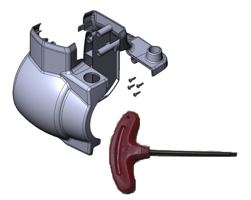 E8890320 - YAKIMA LOWER COVER ASSEMBLY FOR SWINGDADDY AND FULLSWING
