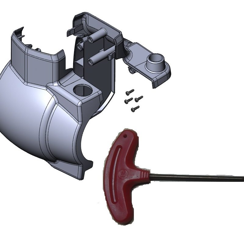 E8890320 - YAKIMA LOWER COVER ASSEMBLY FOR SWINGDADDY AND FULLSWING