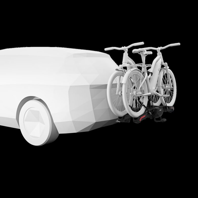 903210 - Thule Epos 2-bike foldable hitch platform bike rack - Image 2