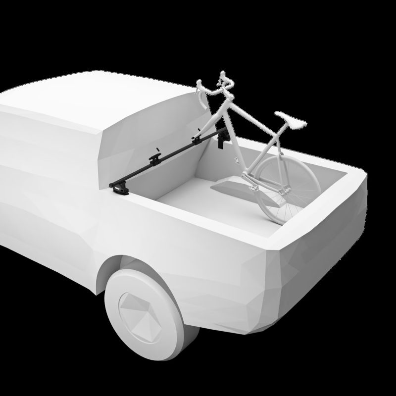 822102 - Thule Bed Rider Pro full size bike rack black - Image 3
