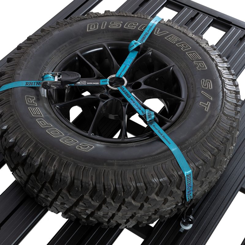 RH61019 - RHINORACK Spare wheel strap with eye bolts